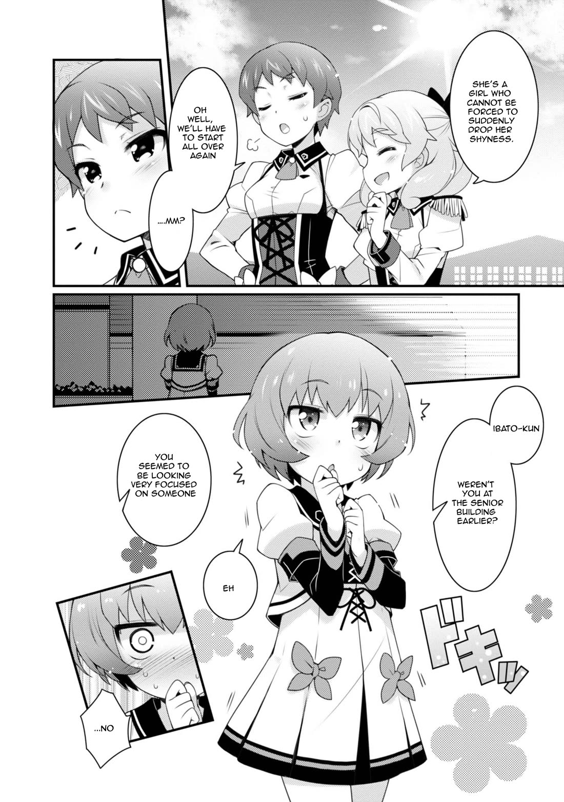 Sakura Nadeshiko Chapter 8 page 12 - Chapter 8: Little Bird and Little Flower