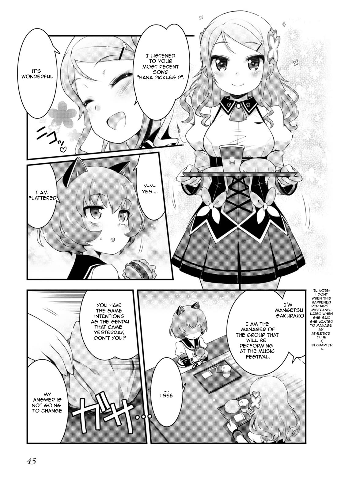 Sakura Nadeshiko Chapter 9 page 11 - Chapter 9: Little Bird and Little Flower 2