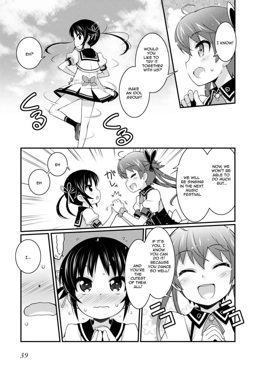 Sakura Nadeshiko Chapter 9 page 5 - Chapter 9: Little Bird and Little Flower 2