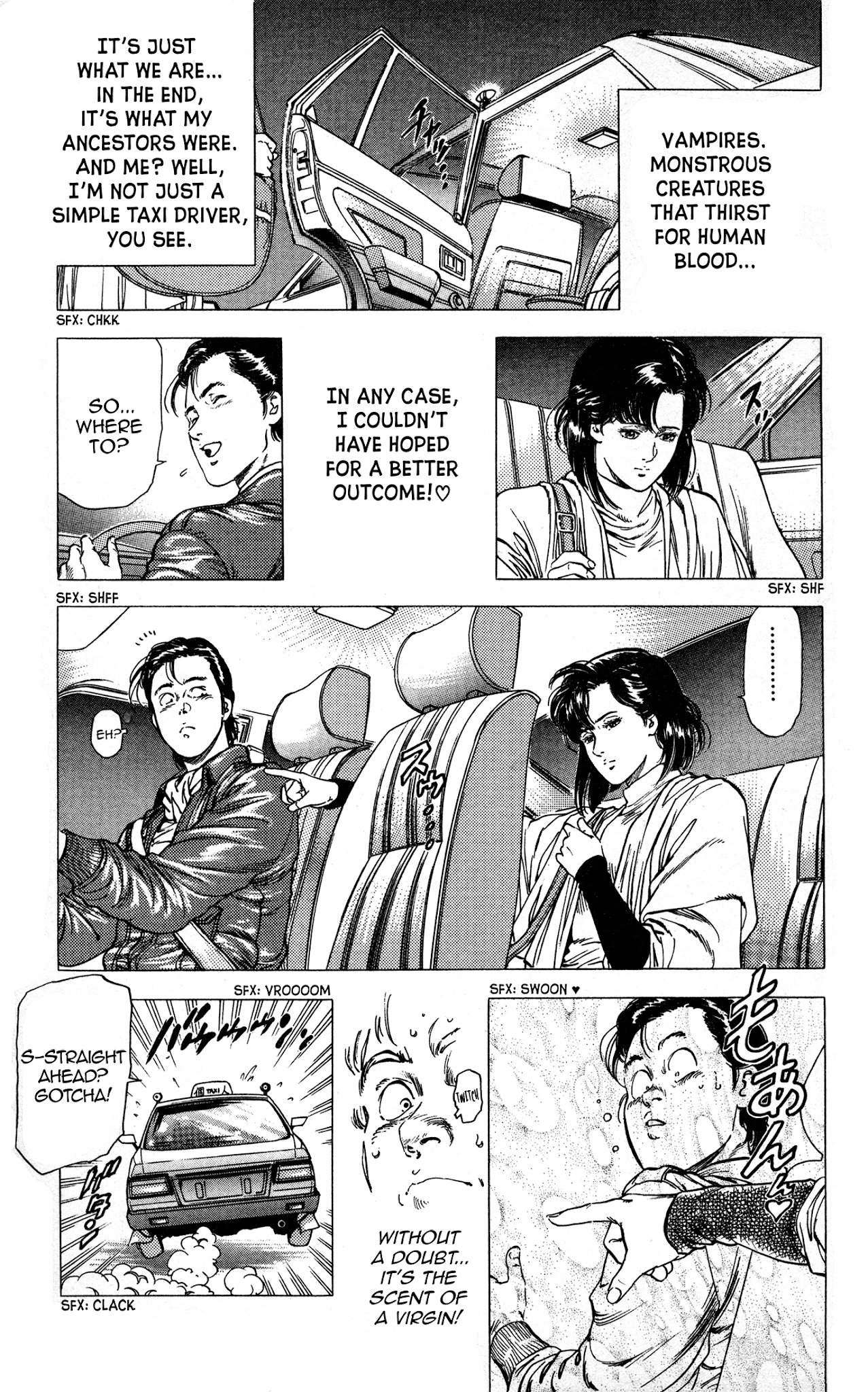 Sakura no Hanasaki kukoro Chapter 3 page 3 - Chapter 3: Taxi Driver