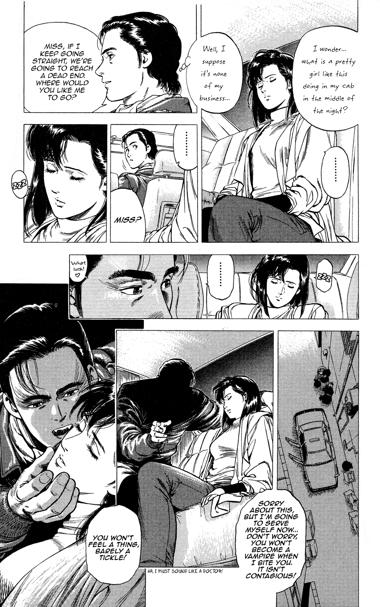 Sakura no Hanasaki kukoro Chapter 3 page 5 - Chapter 3: Taxi Driver