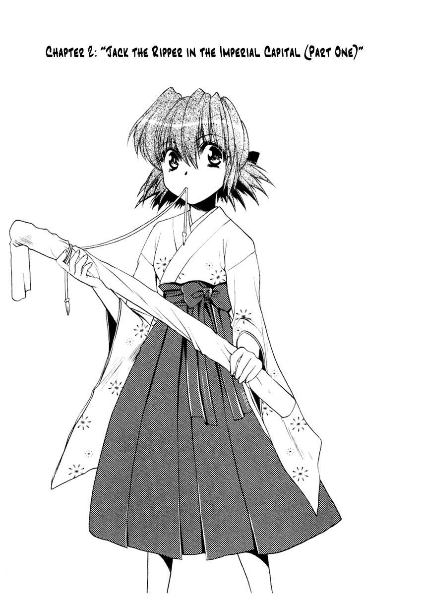 Sakura no Ichiban! Chapter 2 page 1 - Chapter 2: Jack the Ripper in the Imperial Capital (Part 1)