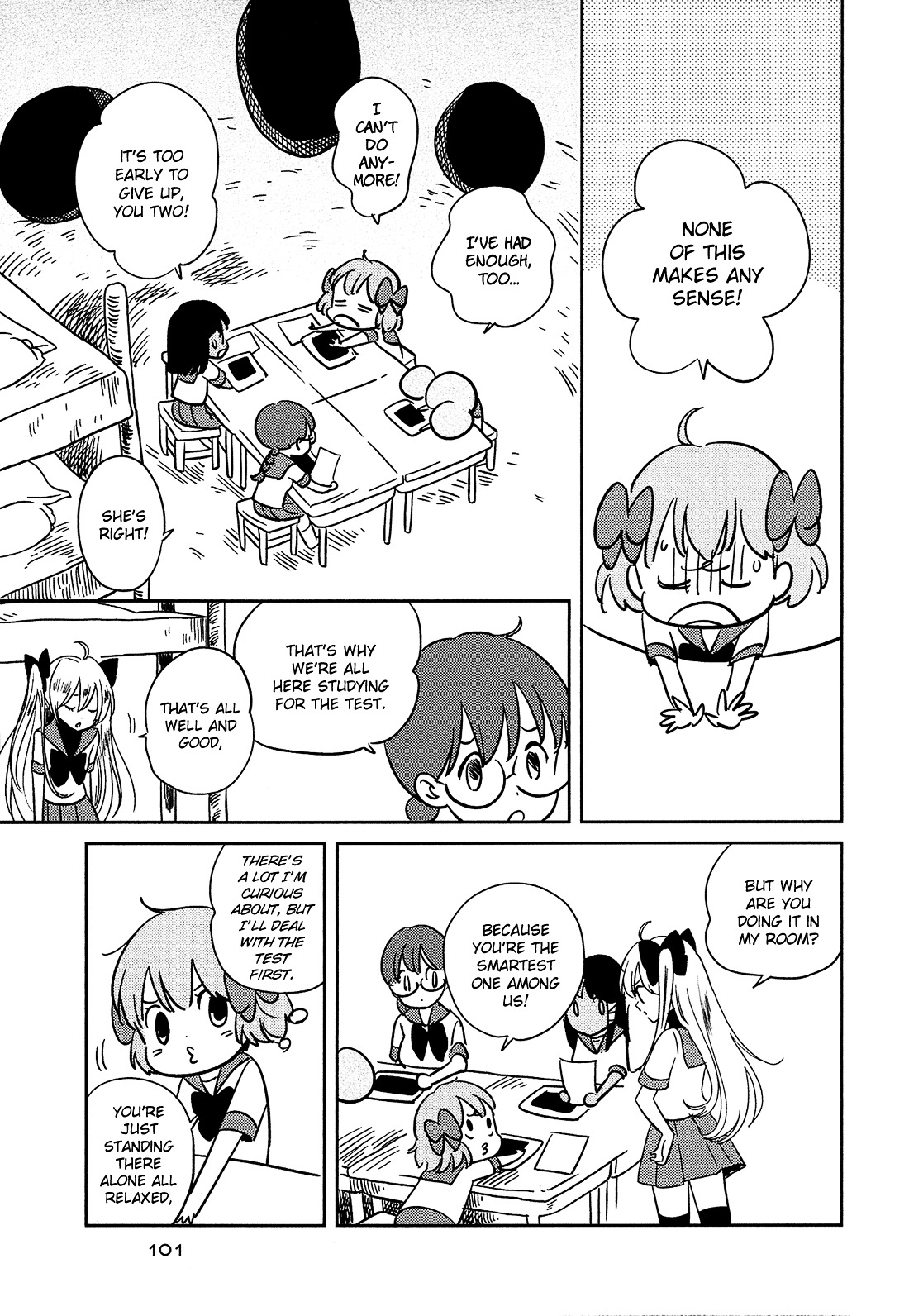 Sakura no Sono (FUMI Fumiko) Chapter 7 page 4 - Chapter 7 : Hot Study Session