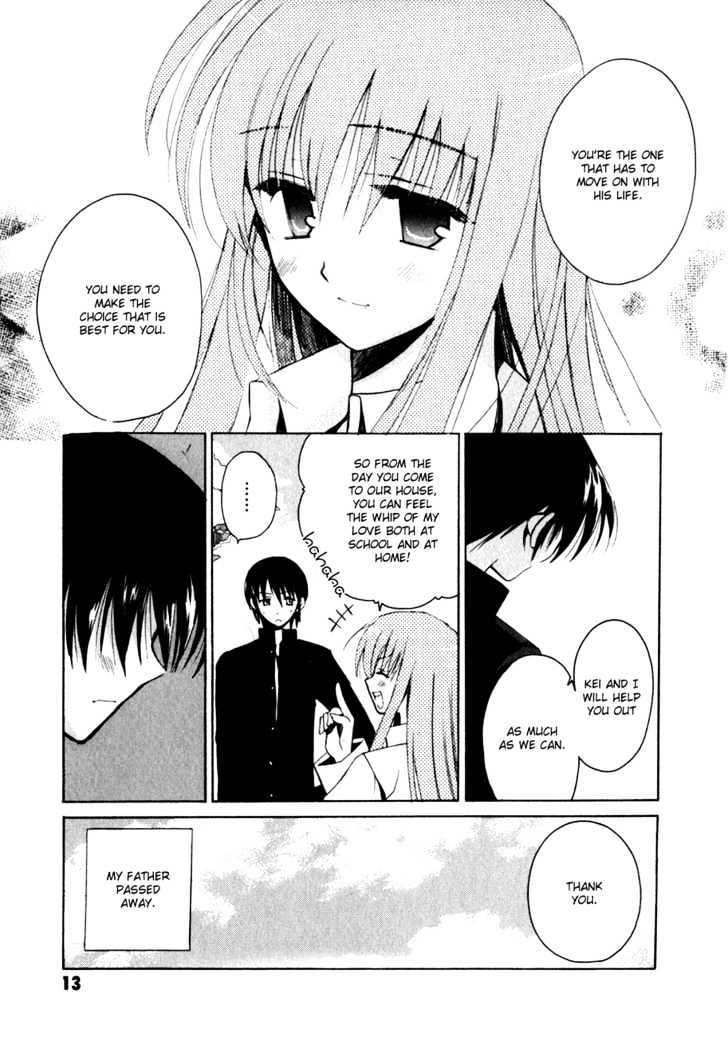 Sakura no Uta - The Fear Flows Because of Tenderness. Chapter 1 page 13 - Chapter 1 : Reunion