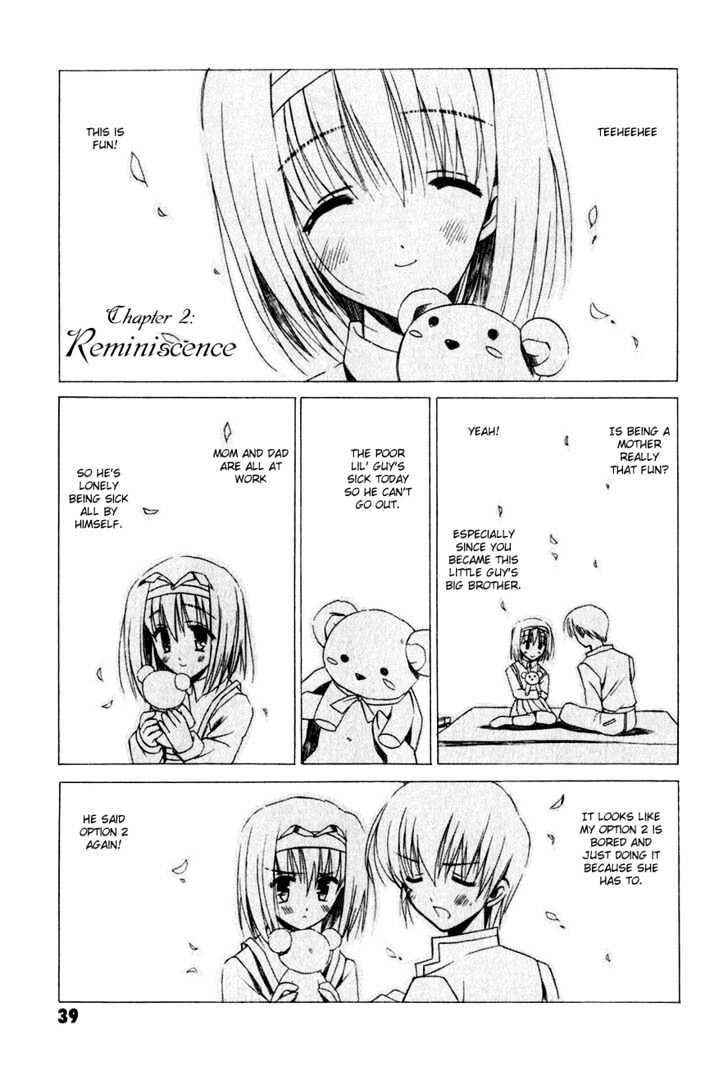 Sakura no Uta - The Fear Flows Because of Tenderness. Chapter 2 page 1 - Chapter 2 : Reminiscence