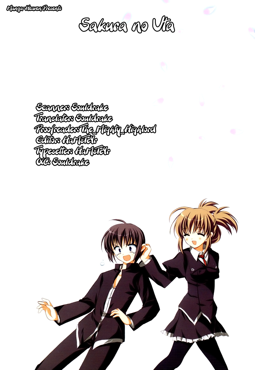 Sakura no Uta - The Fear Flows Because of Tenderness. Chapter 6.2 page 31 - Chapter 6 v2 : Tomorrow [End]