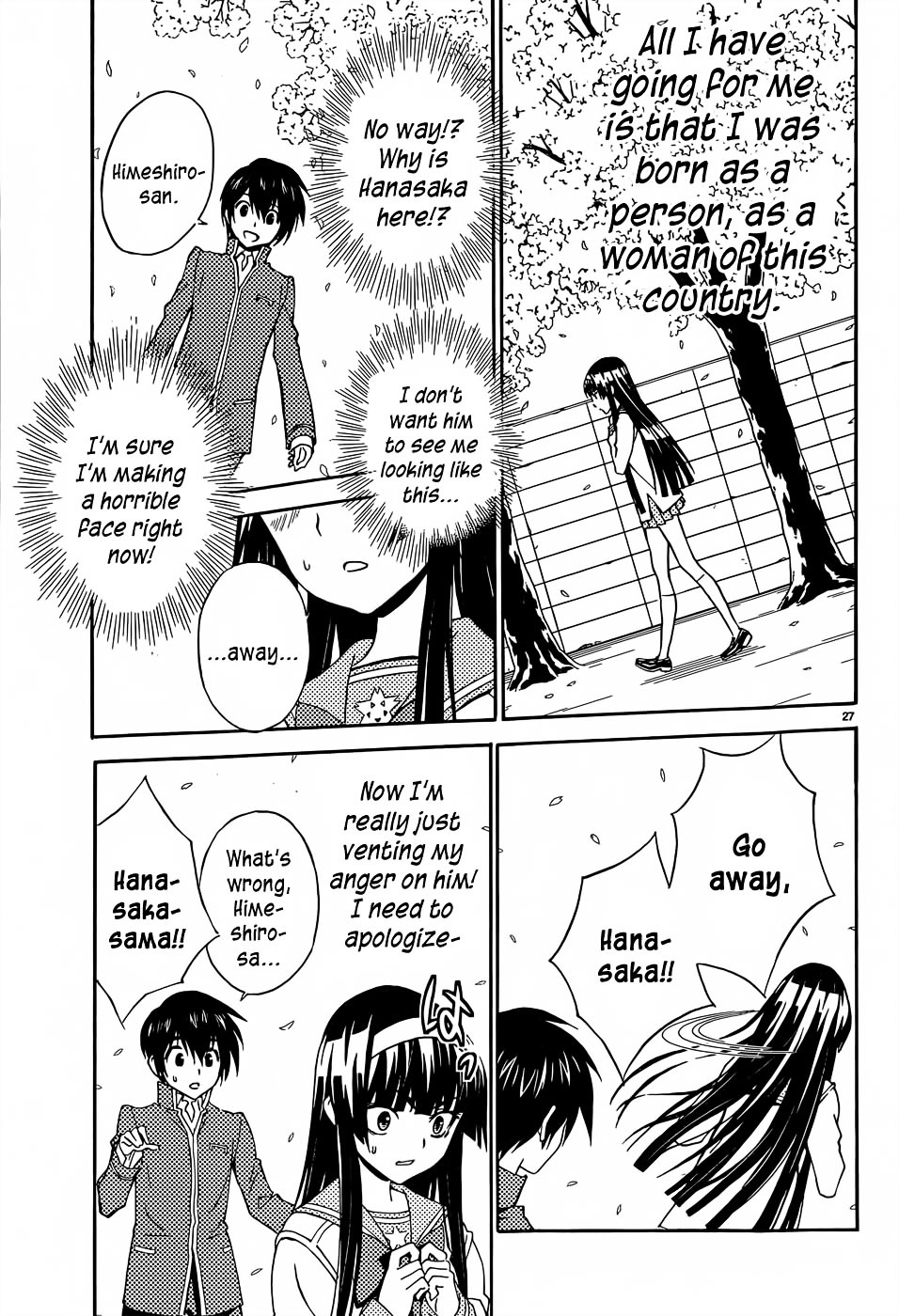 Sakura Sakura (Morishige) Chapter 14 page 28 - Chapter 14 : Hanamizuki (Part Two)