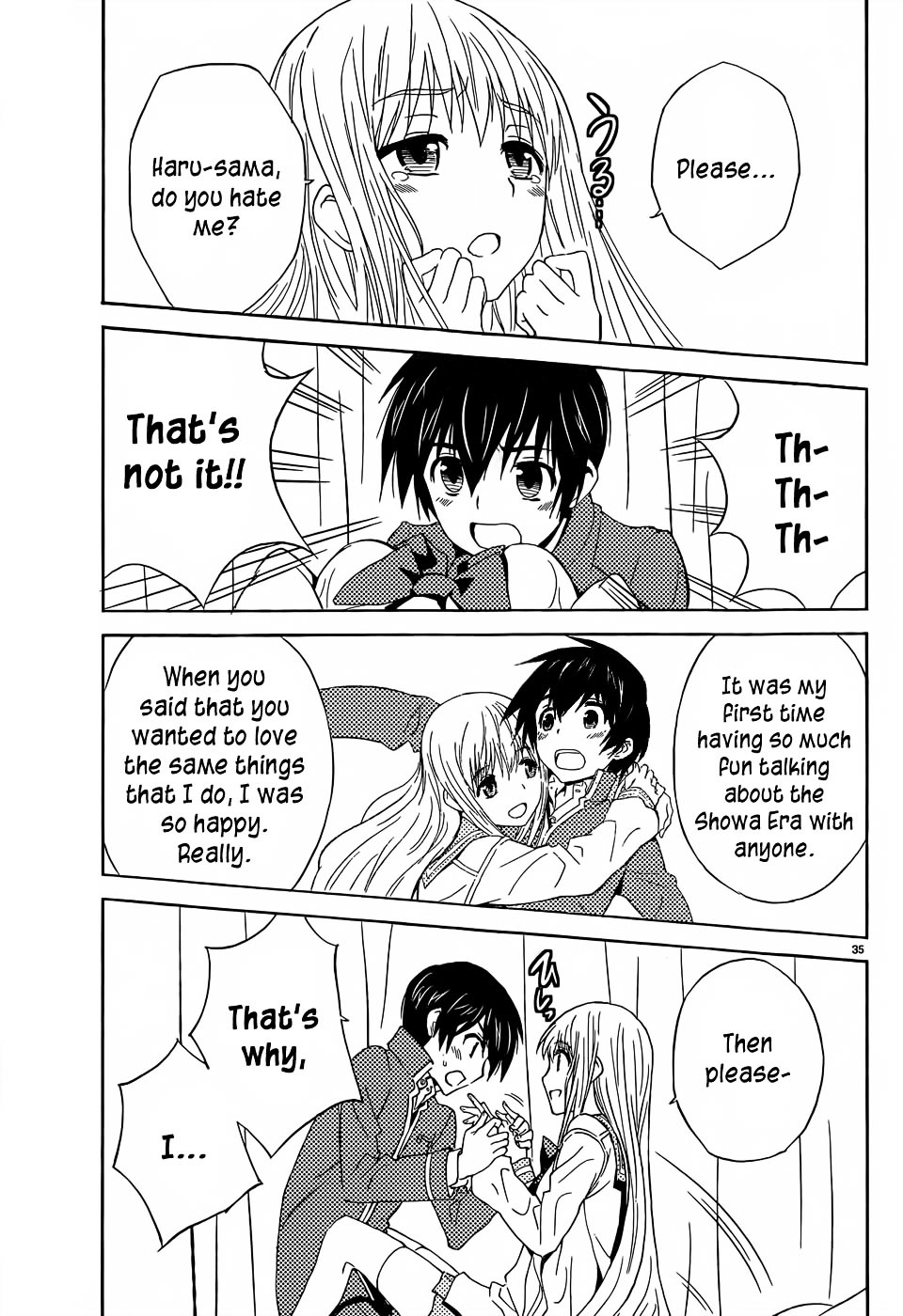 Sakura Sakura (Morishige) Chapter 14 page 36 - Chapter 14 : Hanamizuki (Part Two)