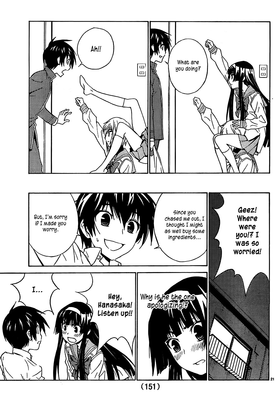 Sakura Sakura (Morishige) Chapter 4 page 22 - Chapter 4 : Thank You, Sorry