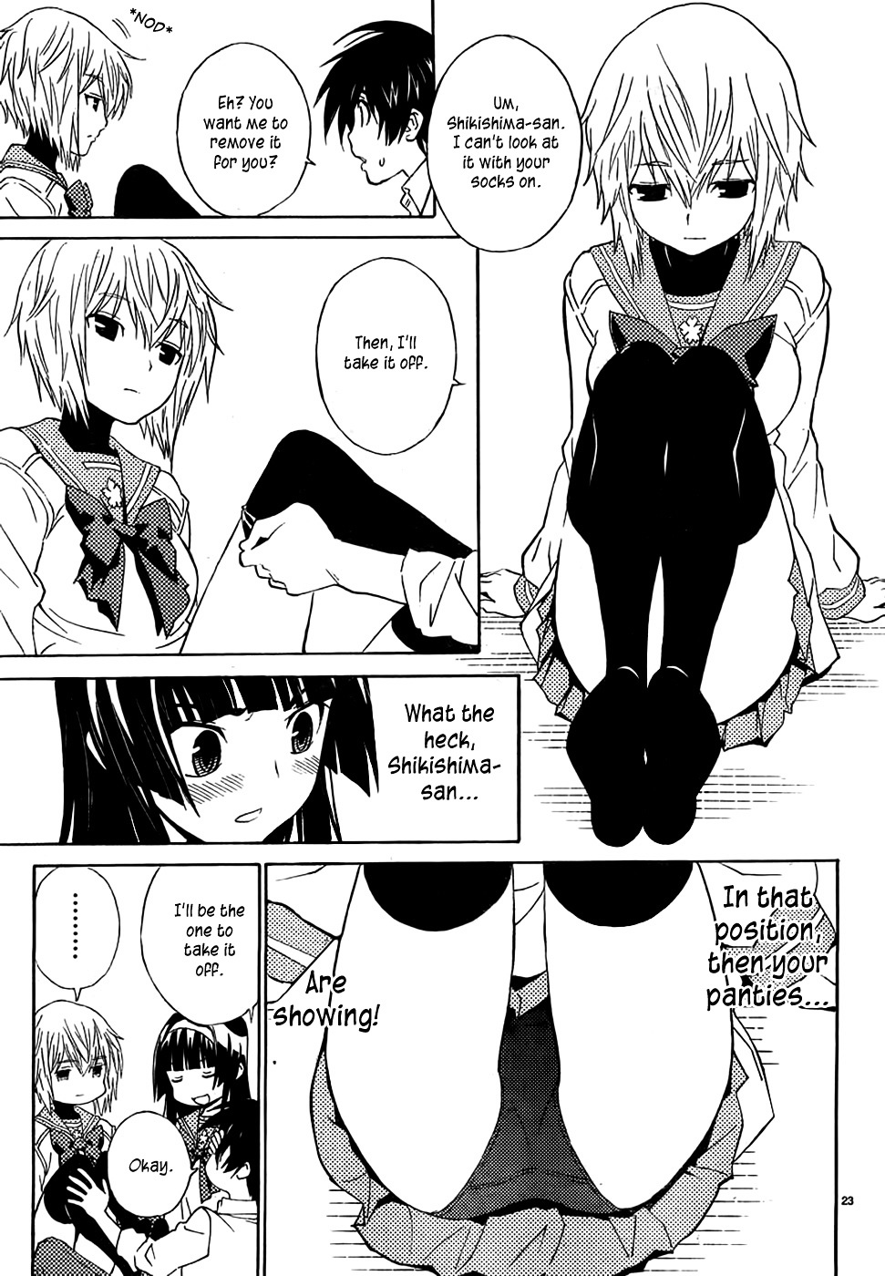 Sakura Sakura (Morishige) Chapter 4 page 24 - Chapter 4 : Thank You, Sorry