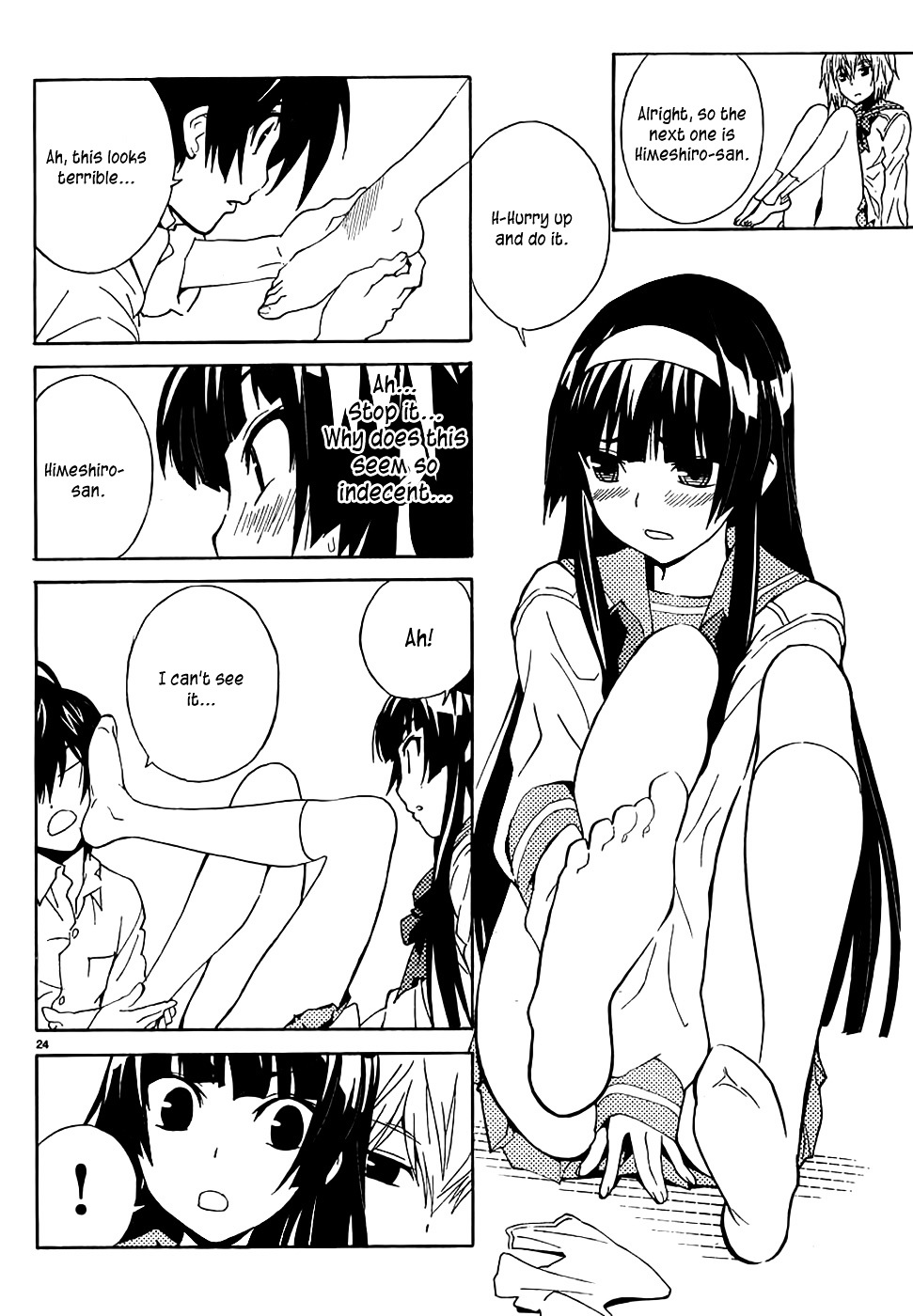 Sakura Sakura (Morishige) Chapter 4 page 25 - Chapter 4 : Thank You, Sorry