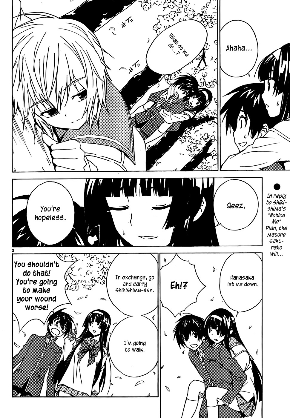 Sakura Sakura (Morishige) Chapter 4 page 3 - Chapter 4 : Thank You, Sorry
