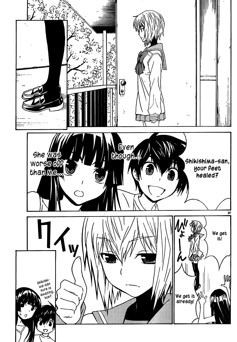 Sakura Sakura (Morishige) Chapter 4 page 38 - Chapter 4 : Thank You, Sorry