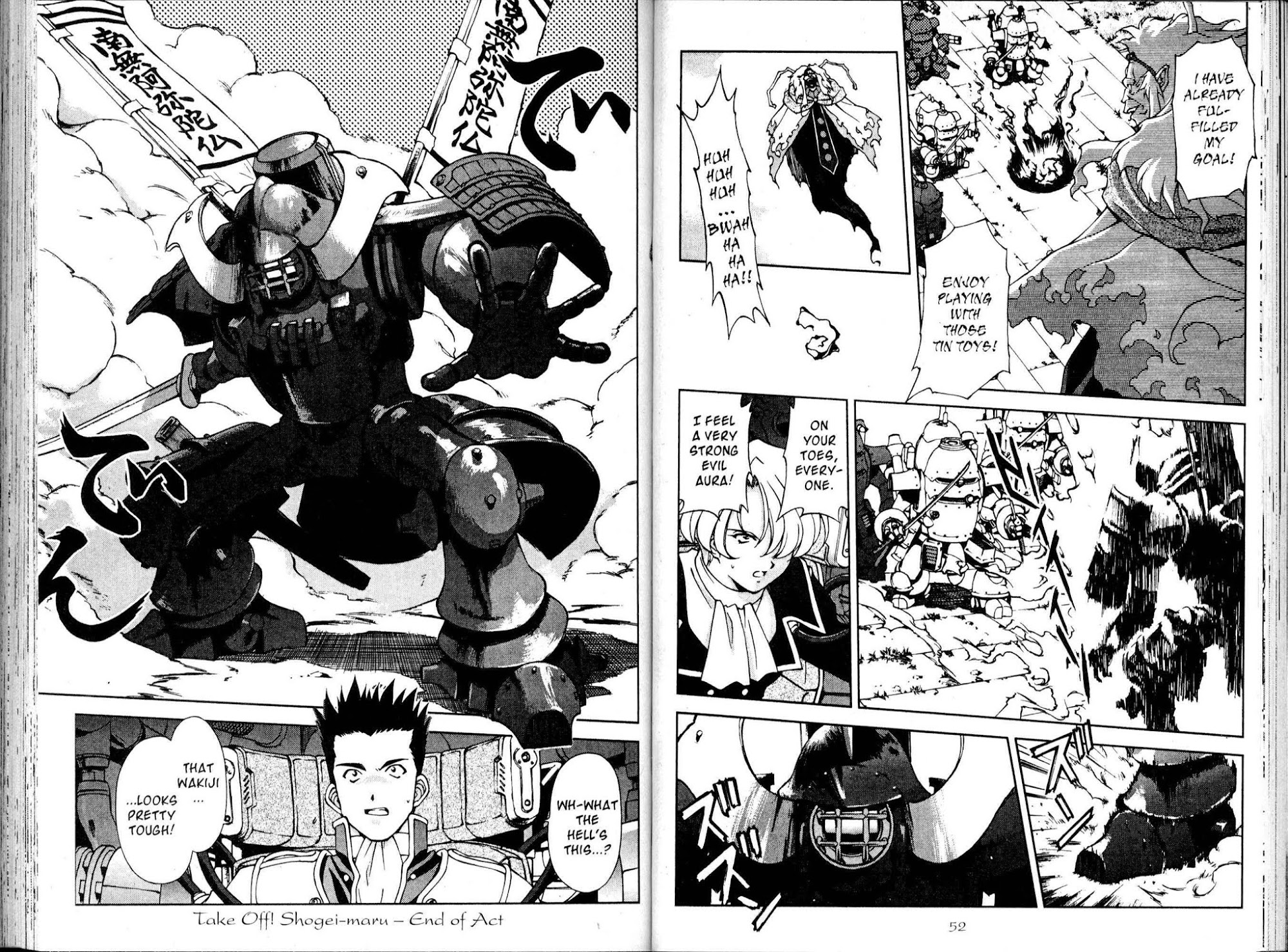 Sakura Taisen Chapter 10 page 13 - Chapter 10: Take Off! Sogei-maru