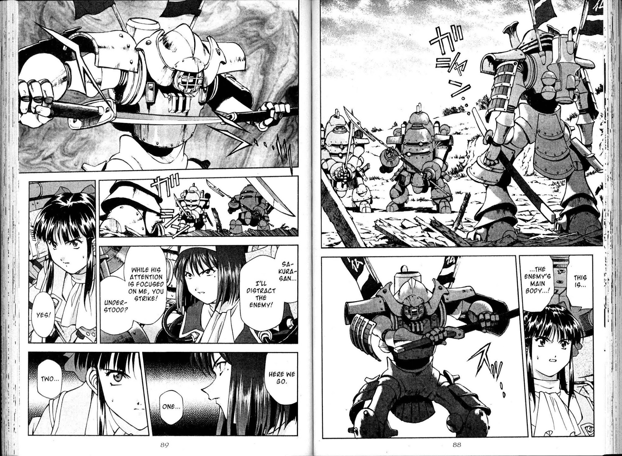 Sakura Taisen Chapter 11 page 18 - Chapter 11: The Battle with the Shadow