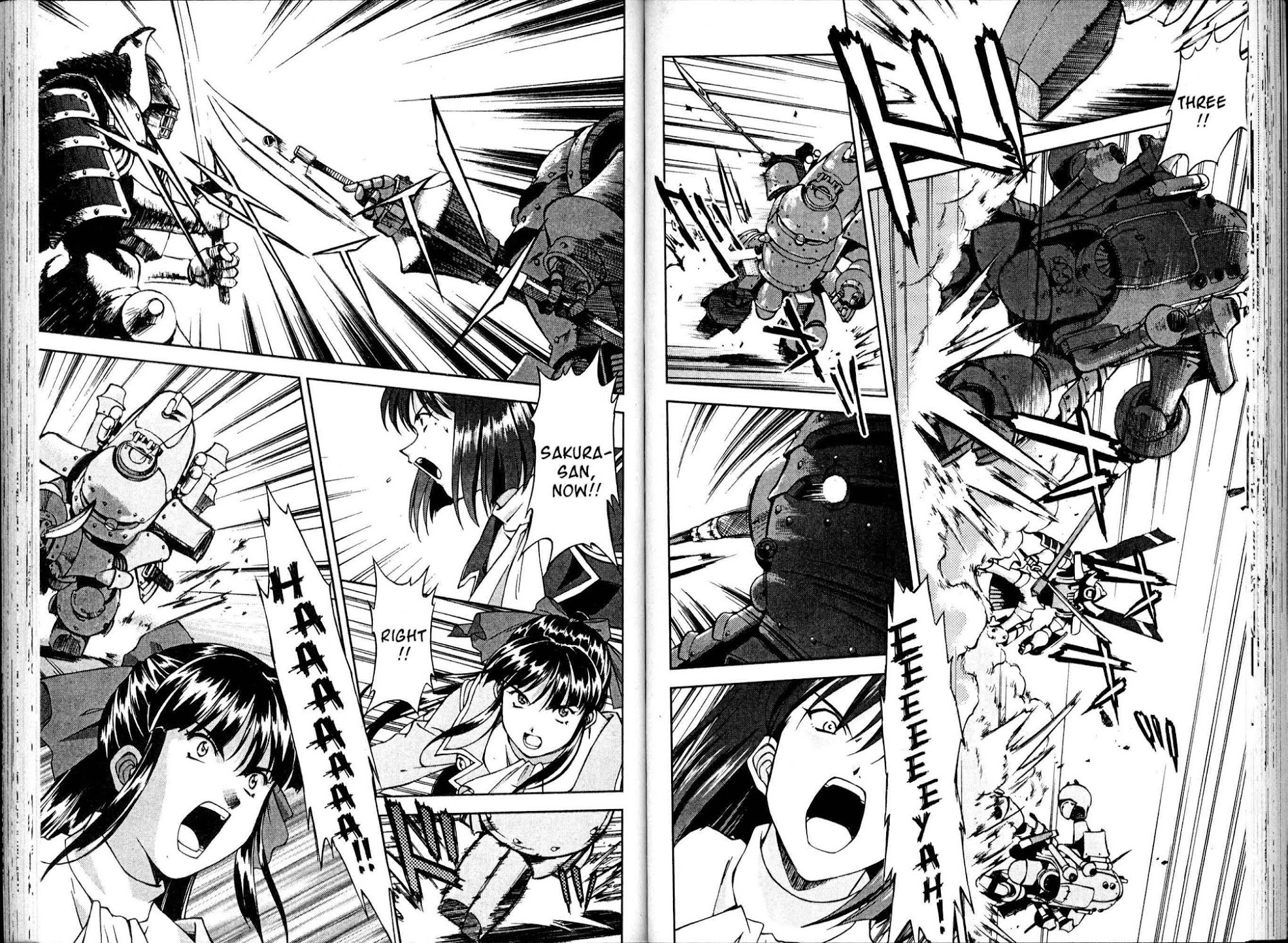 Sakura Taisen Chapter 11 page 19 - Chapter 11: The Battle with the Shadow