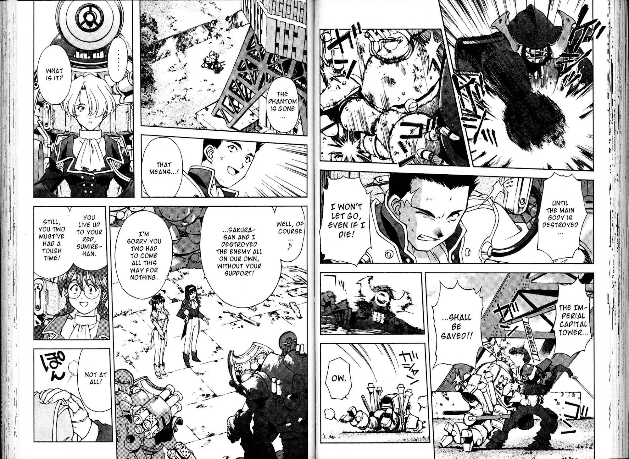 Sakura Taisen Chapter 11 page 21 - Chapter 11: The Battle with the Shadow