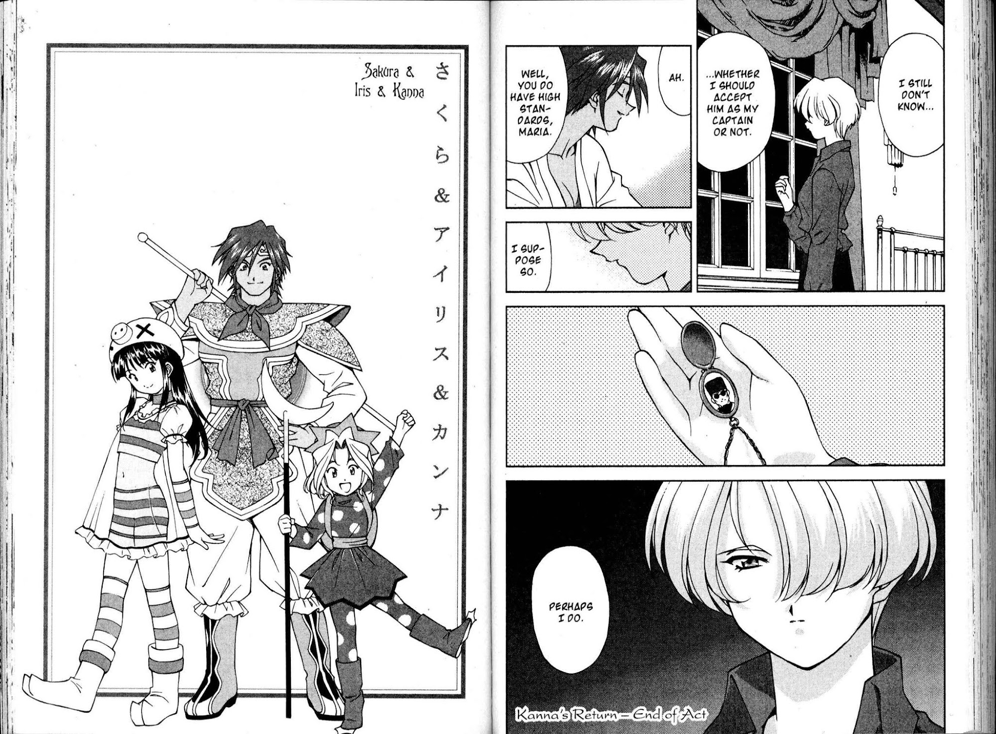 Sakura Taisen Chapter 12 page 22 - Chapter 12: Kanna's Return