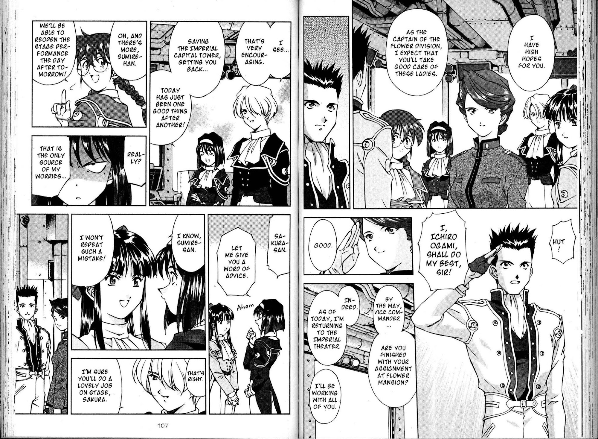 Sakura Taisen Chapter 12 page 4 - Chapter 12: Kanna's Return