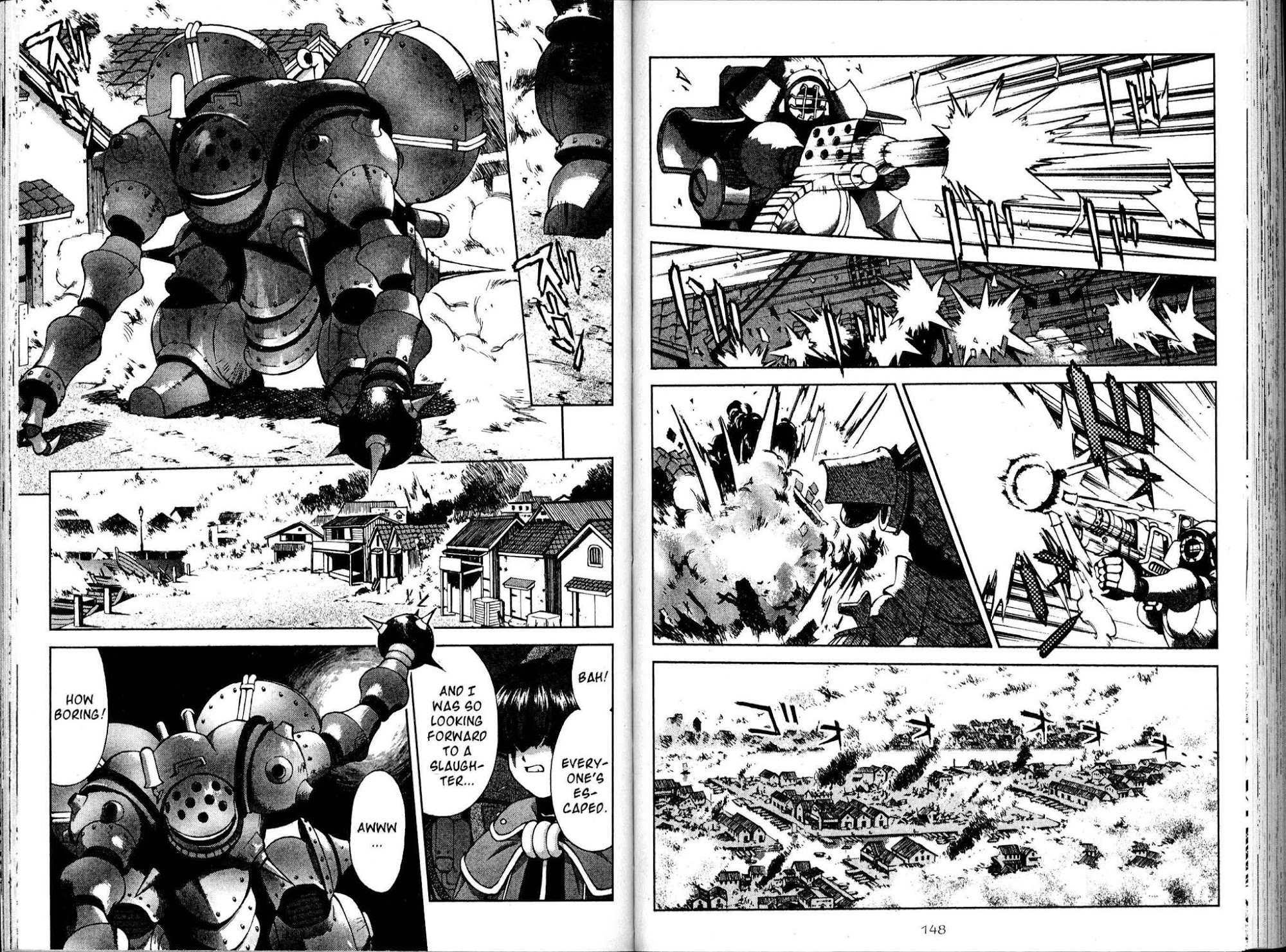 Sakura Taisen Chapter 13 page 3 - Chapter 13: Setsuna Ravages