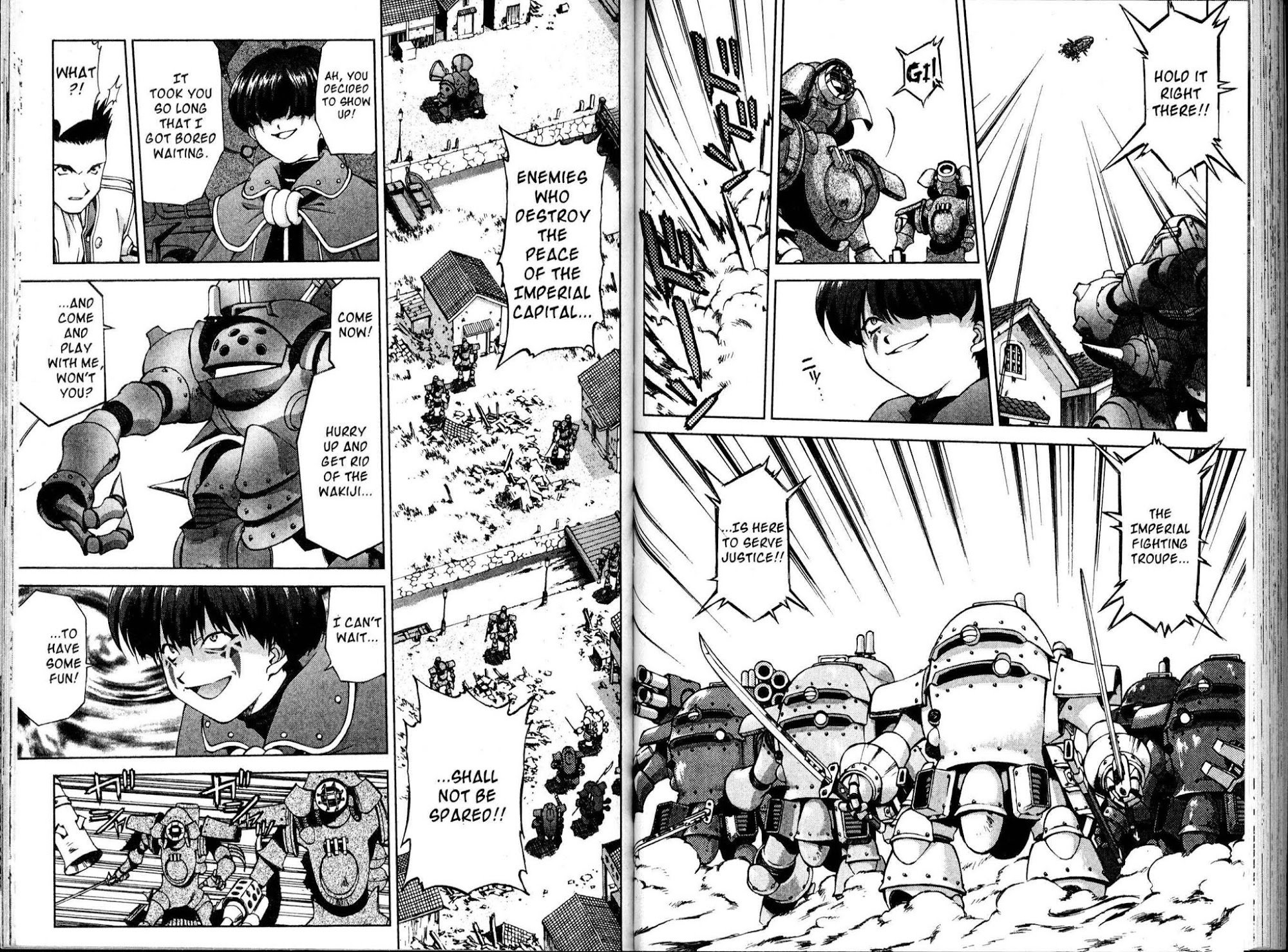 Sakura Taisen Chapter 13 page 5 - Chapter 13: Setsuna Ravages