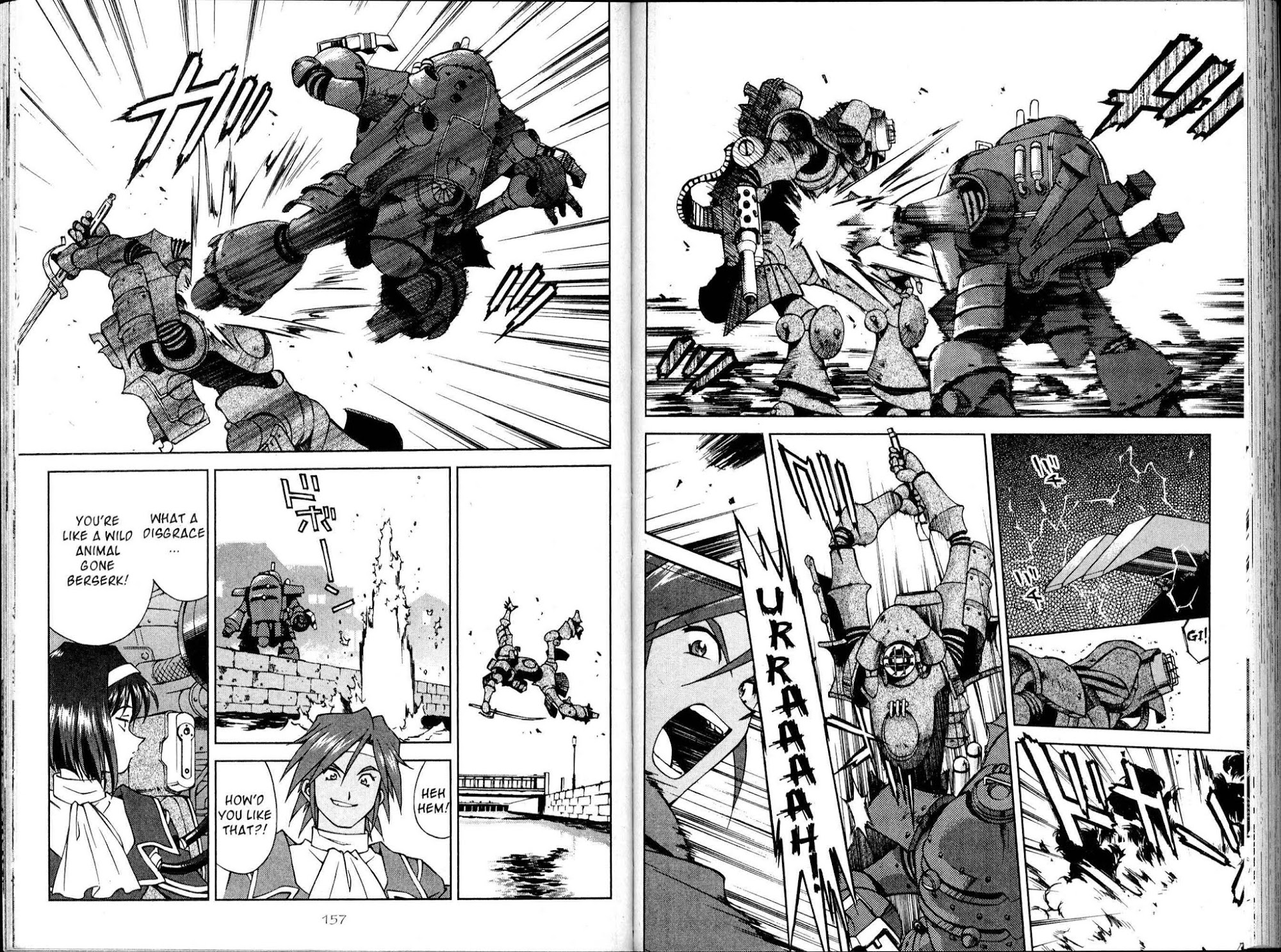 Sakura Taisen Chapter 13 page 7 - Chapter 13: Setsuna Ravages