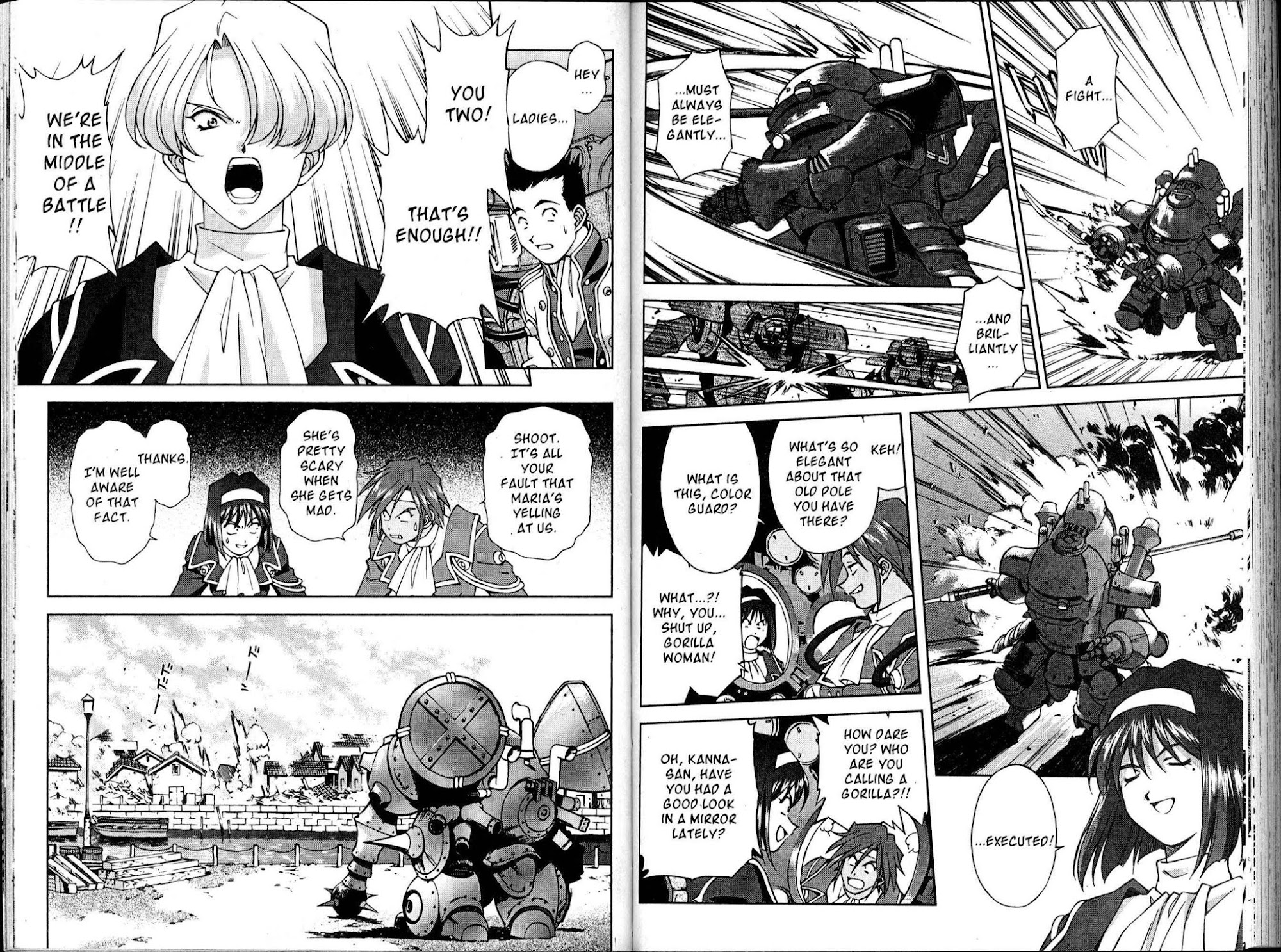 Sakura Taisen Chapter 13 page 8 - Chapter 13: Setsuna Ravages