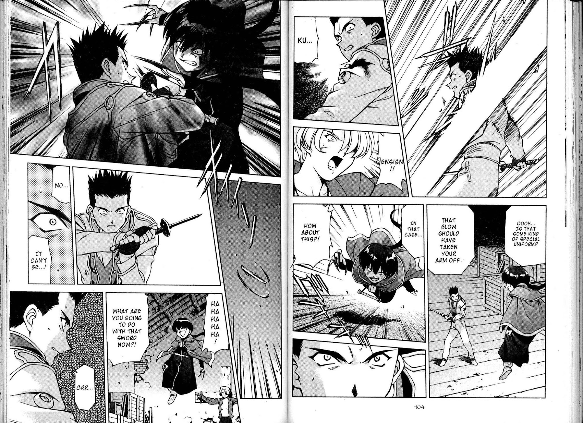 Sakura Taisen Chapter 14 page 57 - Chapter 14: A Girl Named Kazuar