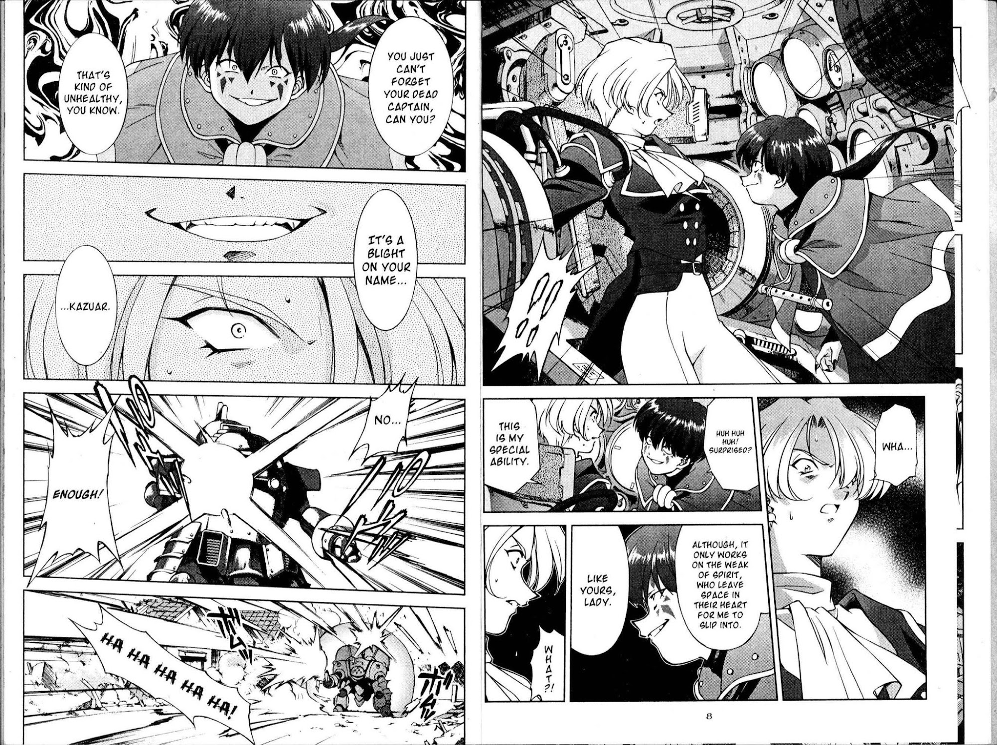 Sakura Taisen Chapter 14 page 8 - Chapter 14: A Girl Named Kazuar