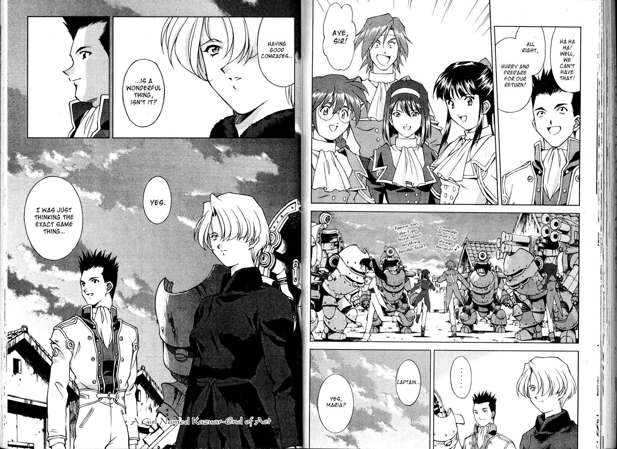 Sakura Taisen Chapter 14 page 85 - Chapter 14: A Girl Named Kazuar