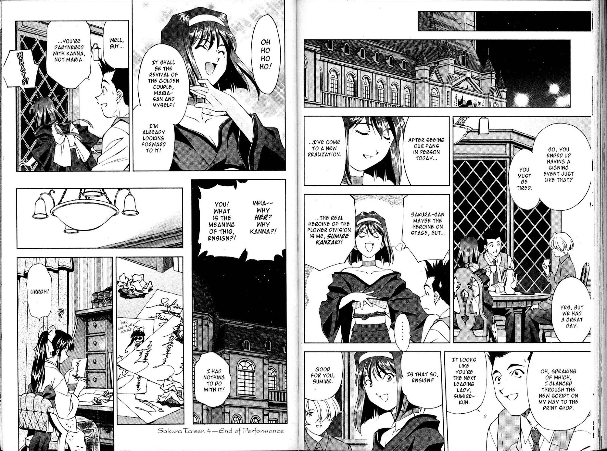 Sakura Taisen Chapter 15 page 11 - Chapter 15: The Flower Division Goes Out