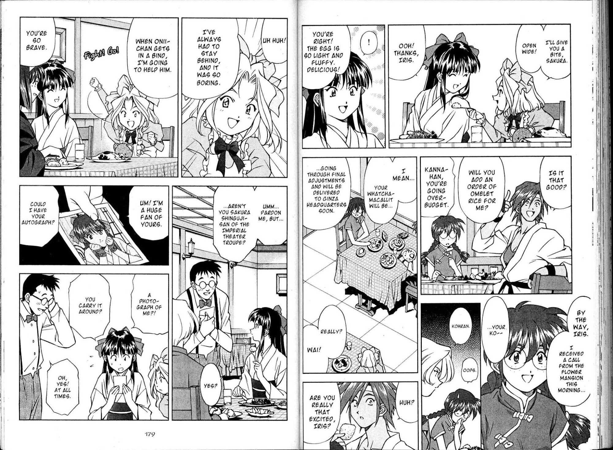 Sakura Taisen Chapter 15 page 8 - Chapter 15: The Flower Division Goes Out