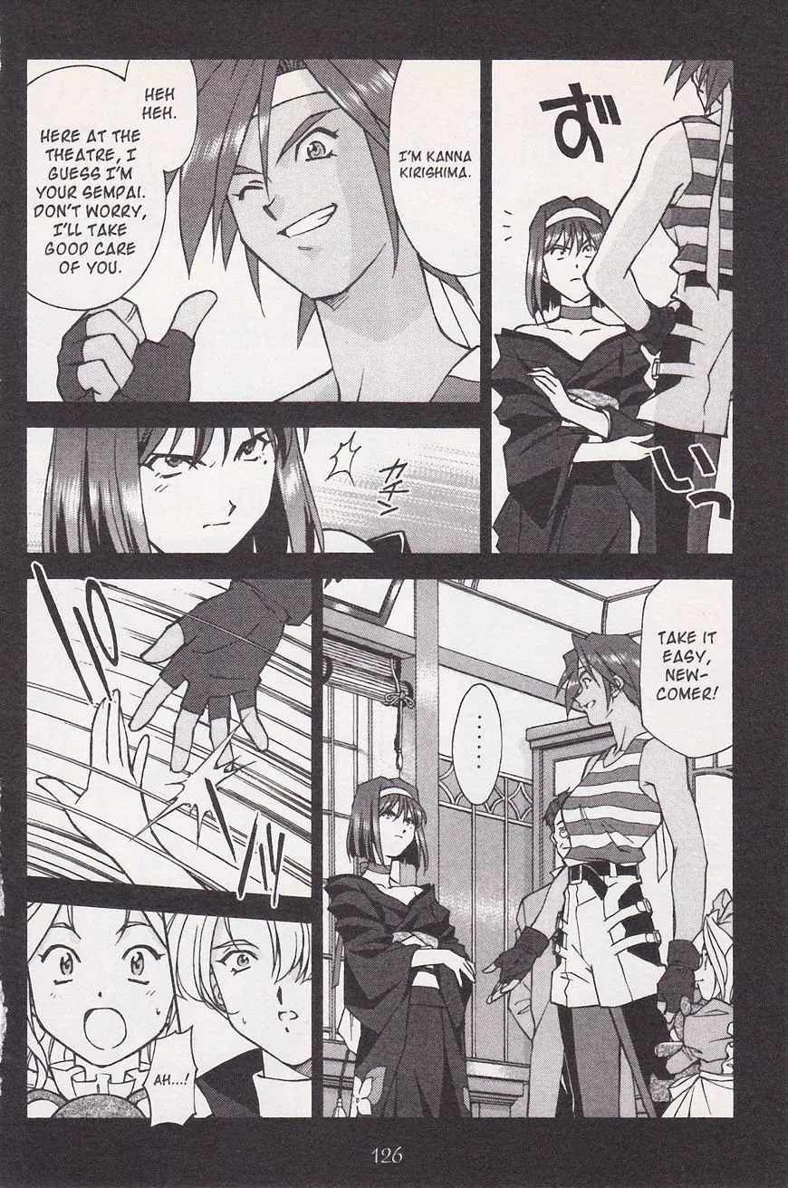 Sakura Taisen Chapter 21.1 page 34 - Chapter 21.1: Make the Flower Bloom! With the Will Power of the Maiden! (1)
