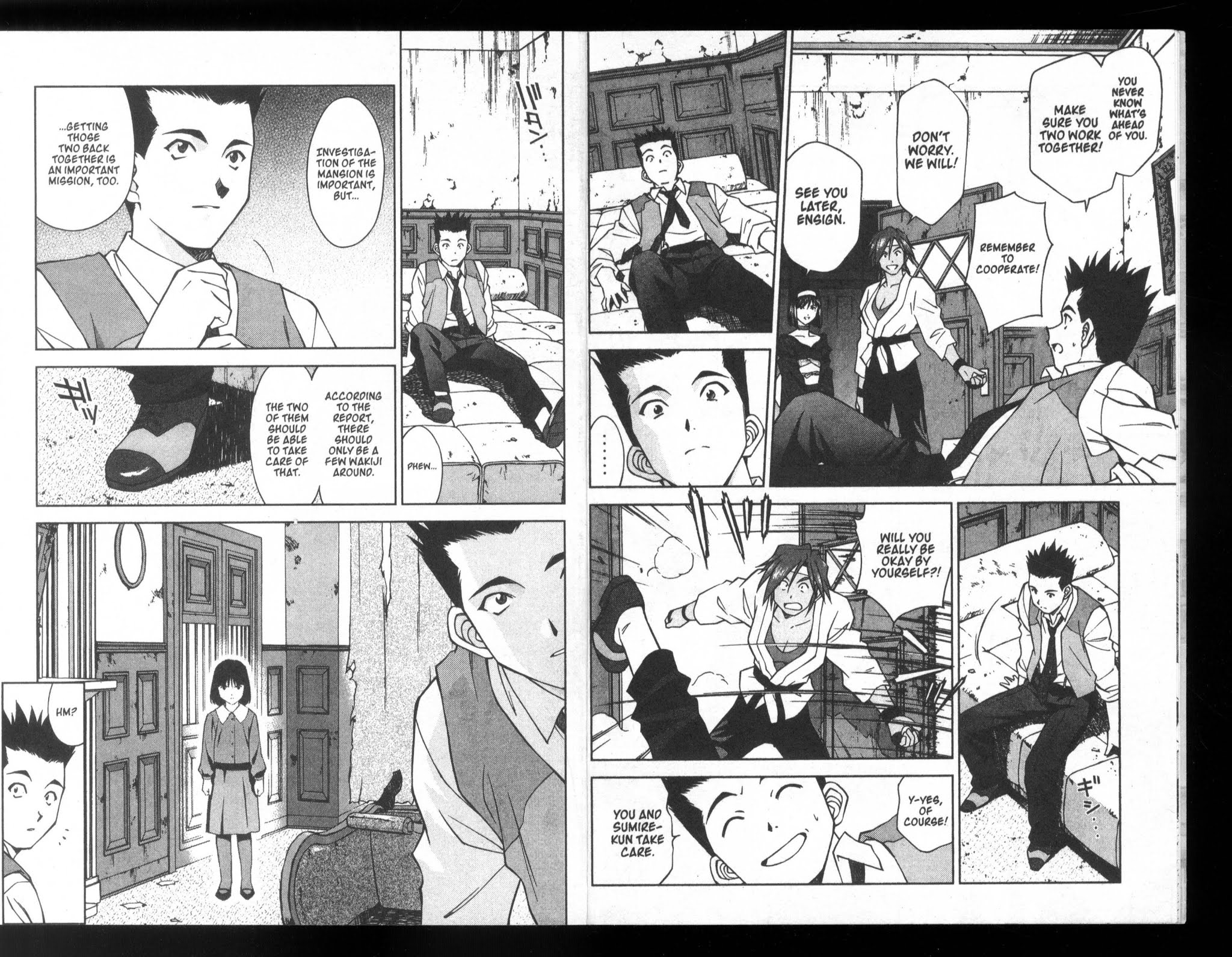 Sakura Taisen Chapter 22 page 11 - Chapter 22: Birds of a Feather?