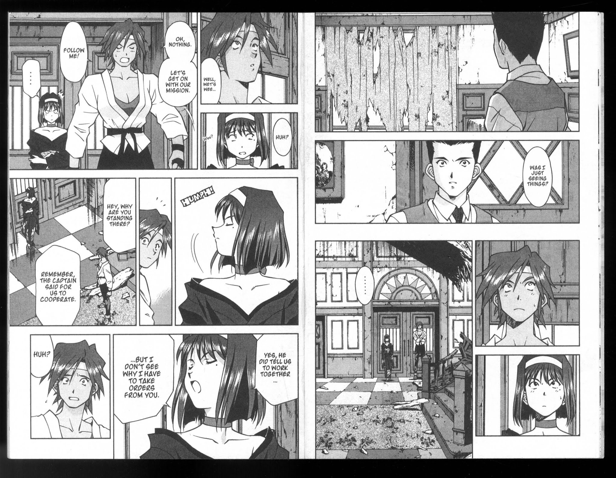 Sakura Taisen Chapter 22 page 12 - Chapter 22: Birds of a Feather?