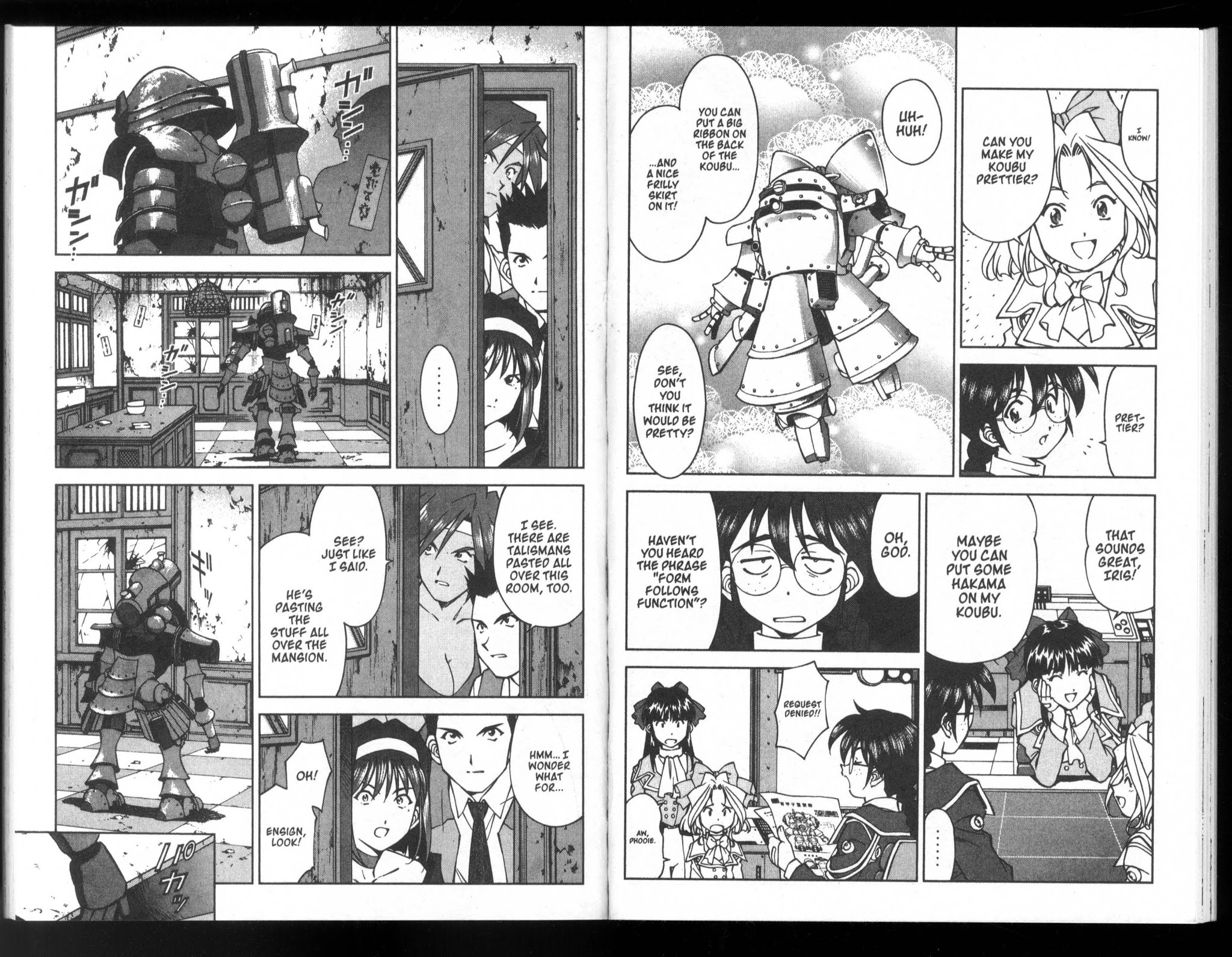 Sakura Taisen Chapter 23 page 19 - Chapter 23: The Mystery of Fukagawa Mansion