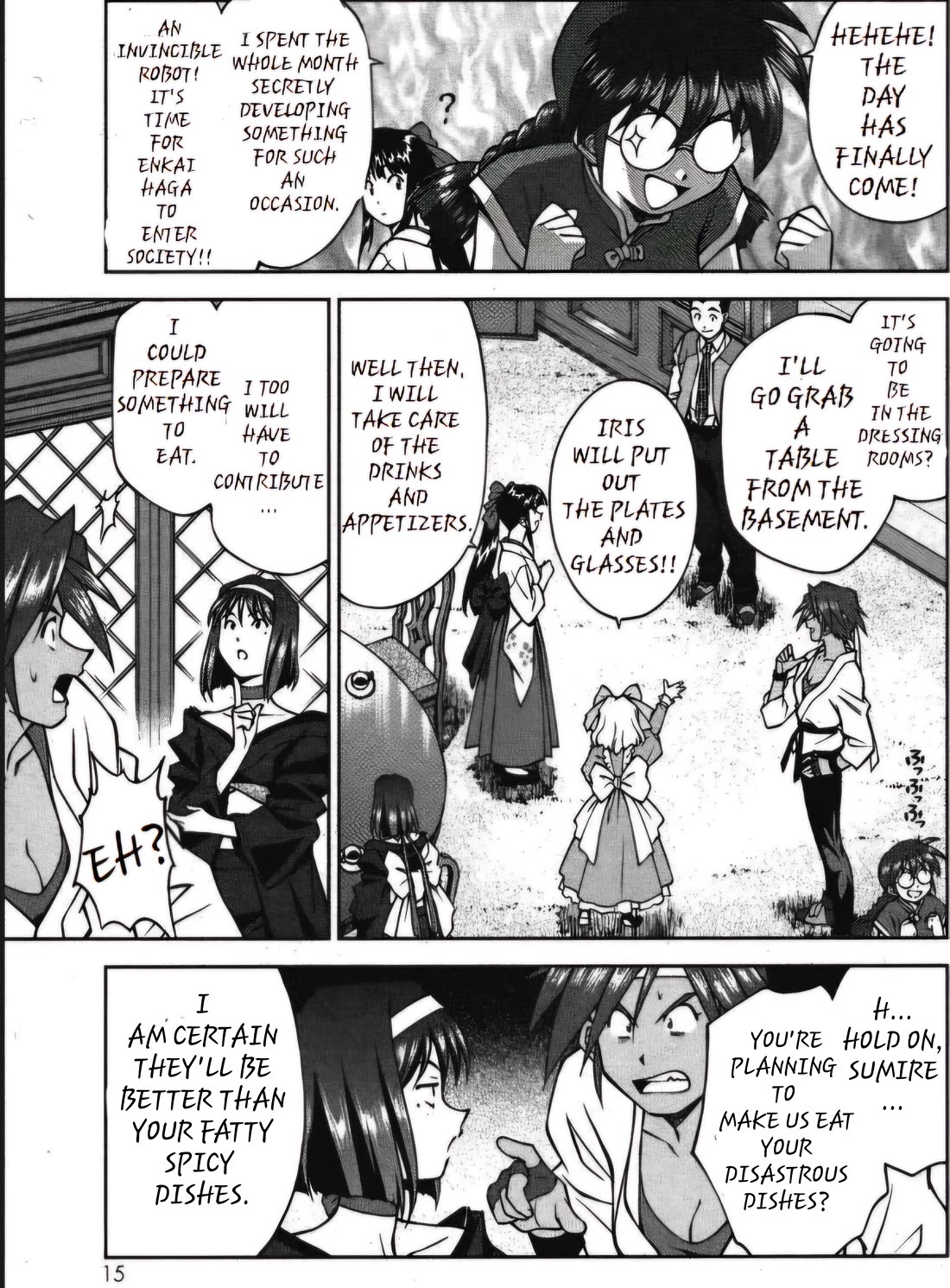 Sakura Taisen Chapter 25 page 12 - Chapter 25: Omen Of Disaster