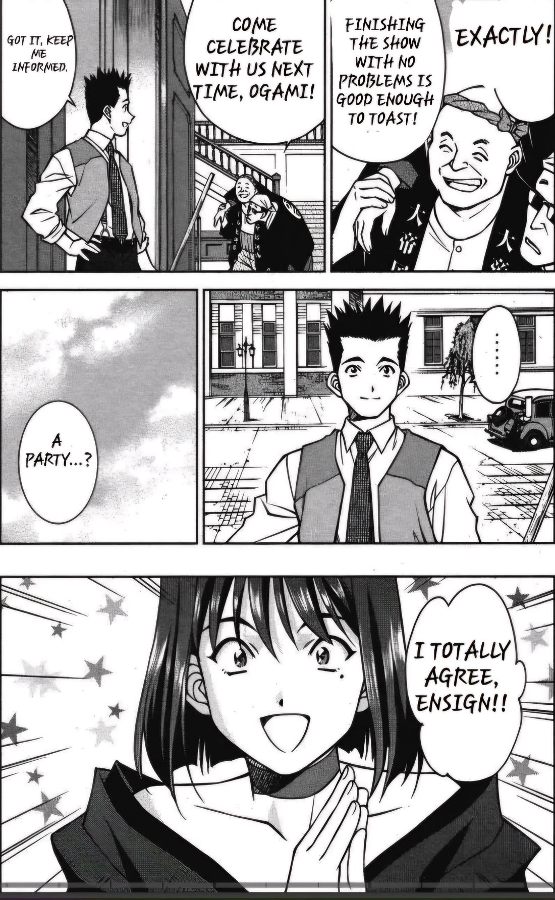 Sakura Taisen Chapter 25 page 4 - Chapter 25: Omen Of Disaster