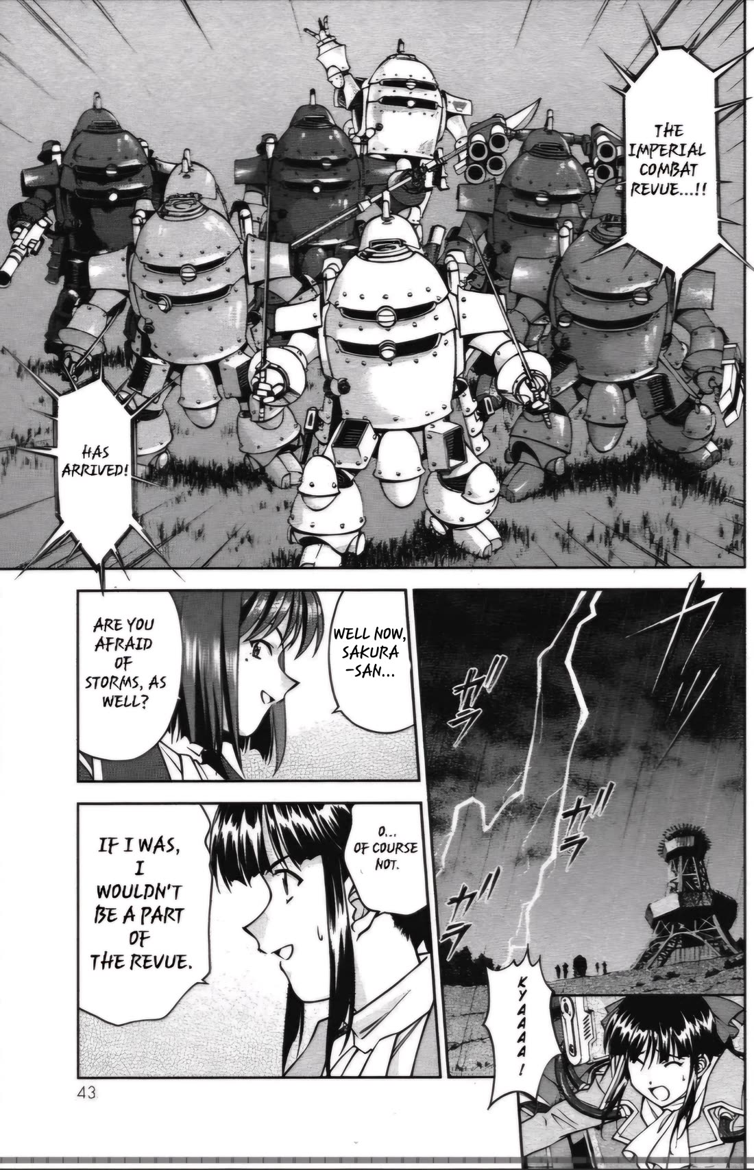 Sakura Taisen Chapter 26.1 page 11 - Chapter 26.1: Ch. 26.1 - The Destruction of the Imperial Capital