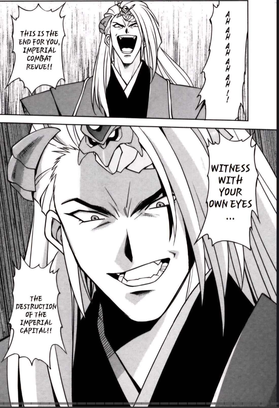 Sakura Taisen Chapter 26.2 page 12 - Chapter 26.2: Ch. 26.2 - The Destruction of the Imperial Captial