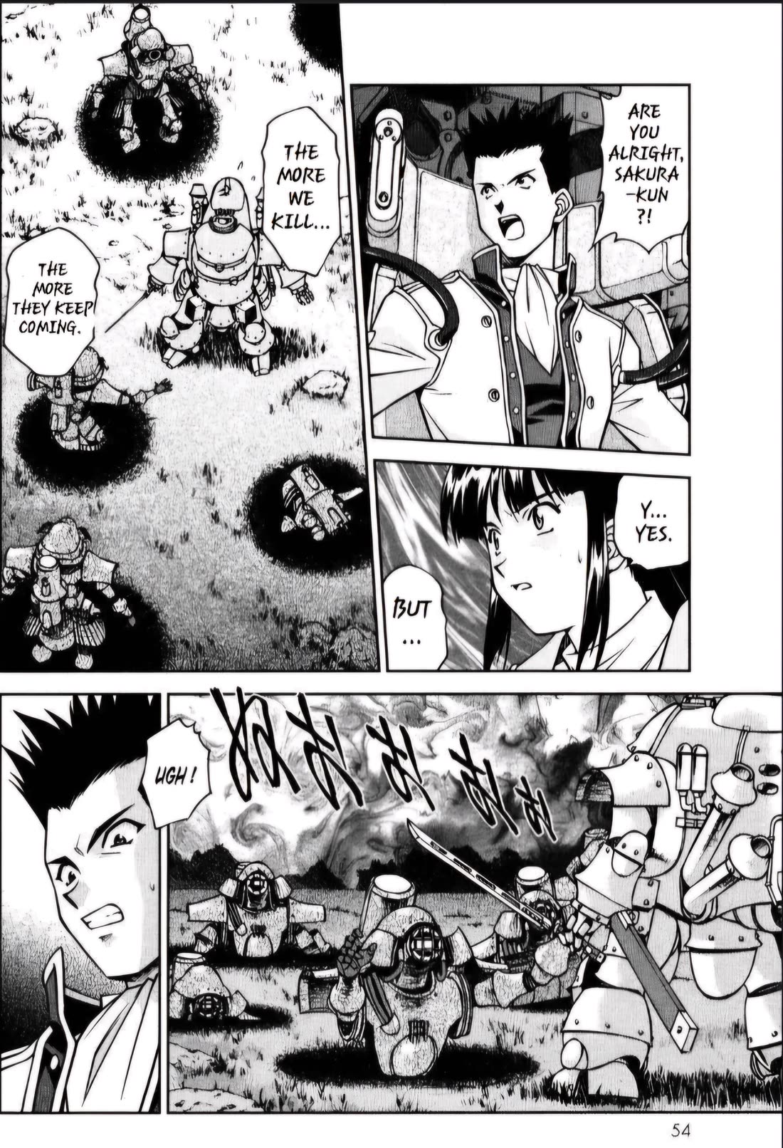 Sakura Taisen Chapter 26.2 page 4 - Chapter 26.2: Ch. 26.2 - The Destruction of the Imperial Captial