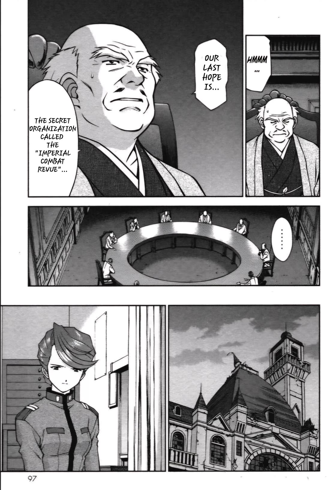 Sakura Taisen Chapter 26.4 page 11 - Chapter 26.4: The Destruction of the Imperial Capital (4)