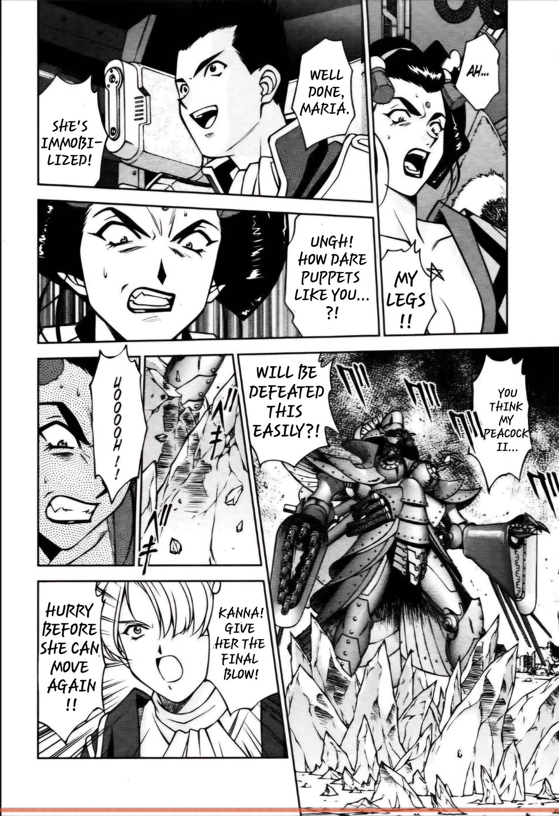 Sakura Taisen Chapter 27.2 page 21 - Chapter 27.2: The Peacock Counterattack! (2)