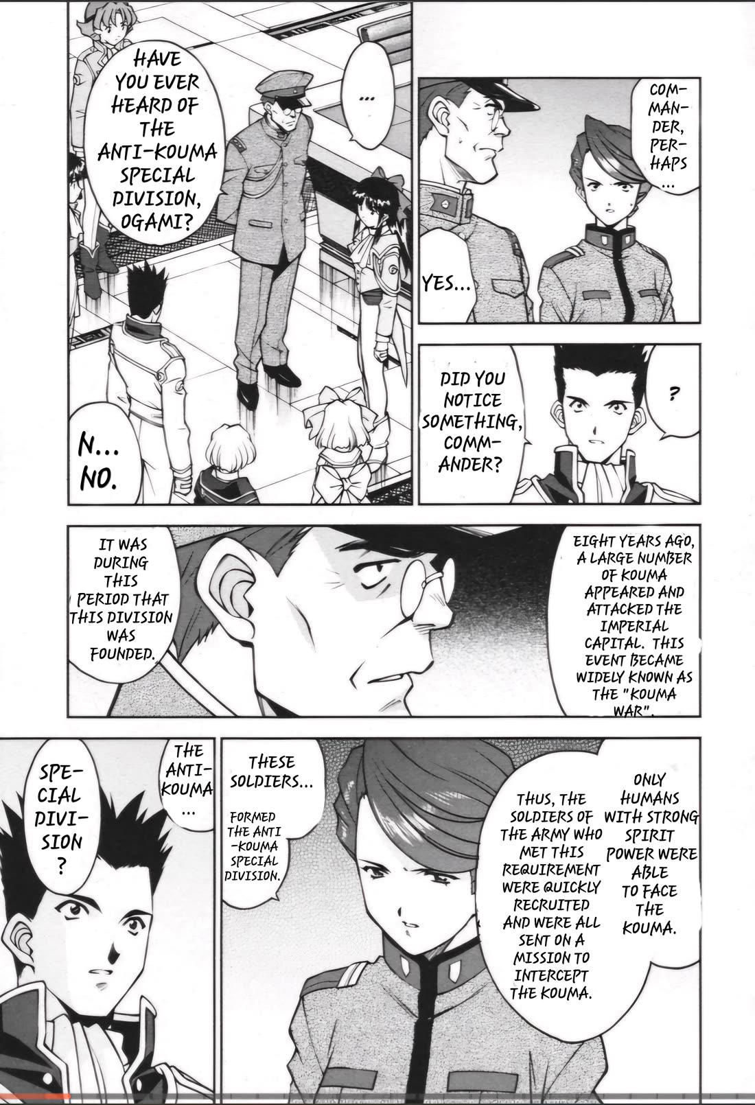 Sakura Taisen Chapter 28.2 page 2 - Chapter 28.2: Infiltrating The Enemy Base (2)