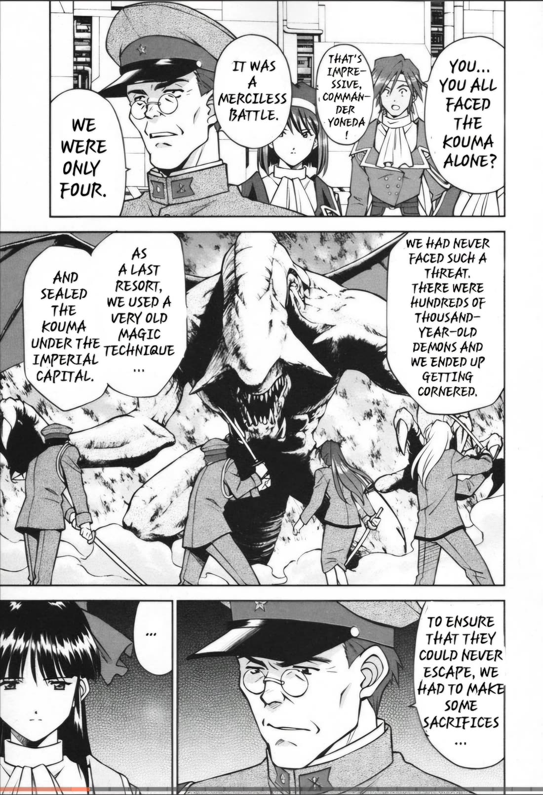 Sakura Taisen Chapter 28.2 page 4 - Chapter 28.2: Infiltrating The Enemy Base (2)