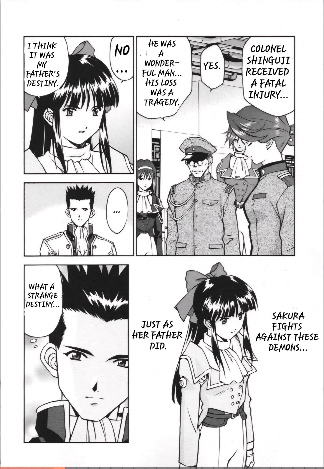 Sakura Taisen Chapter 28.2 page 5 - Chapter 28.2: Infiltrating The Enemy Base (2)