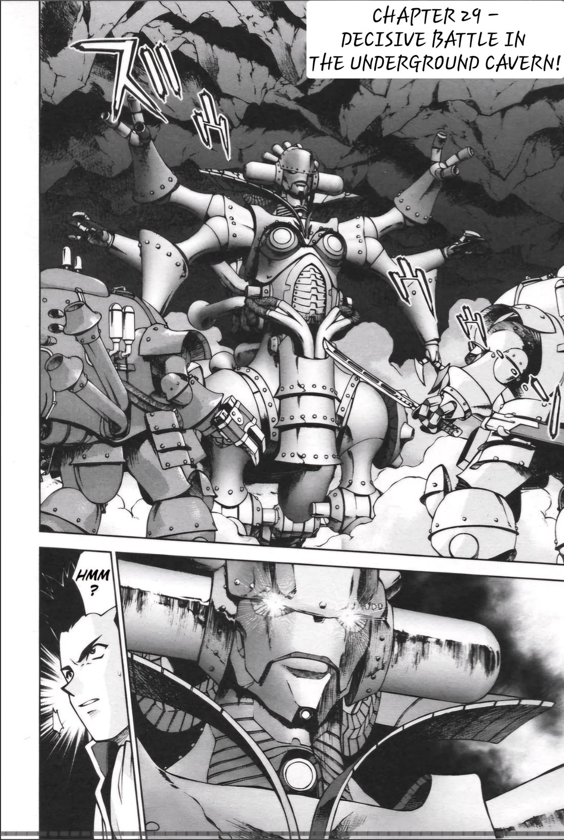 Sakura Taisen Chapter 29.1 page 1 - Chapter 29.1: Decisive Battle In The Underground Cavern! (1)