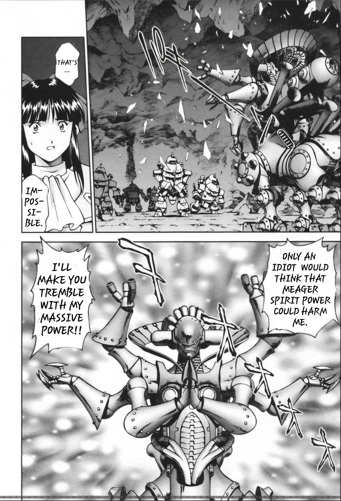 Sakura Taisen Chapter 29.1 page 15 - Chapter 29.1: Decisive Battle In The Underground Cavern! (1)