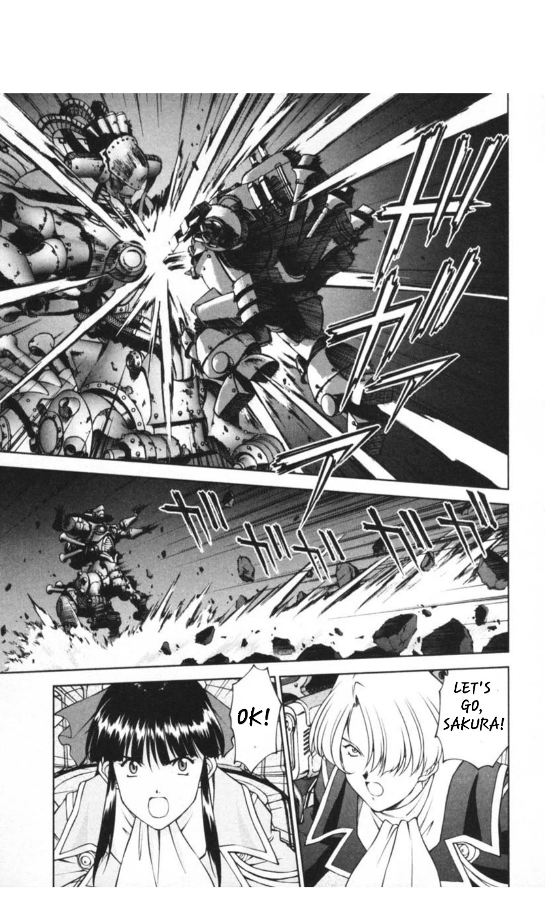 Sakura Taisen Chapter 29.4 page 5 - Chapter 29.4: Decisive Battle In The Underground Cavern! (4)