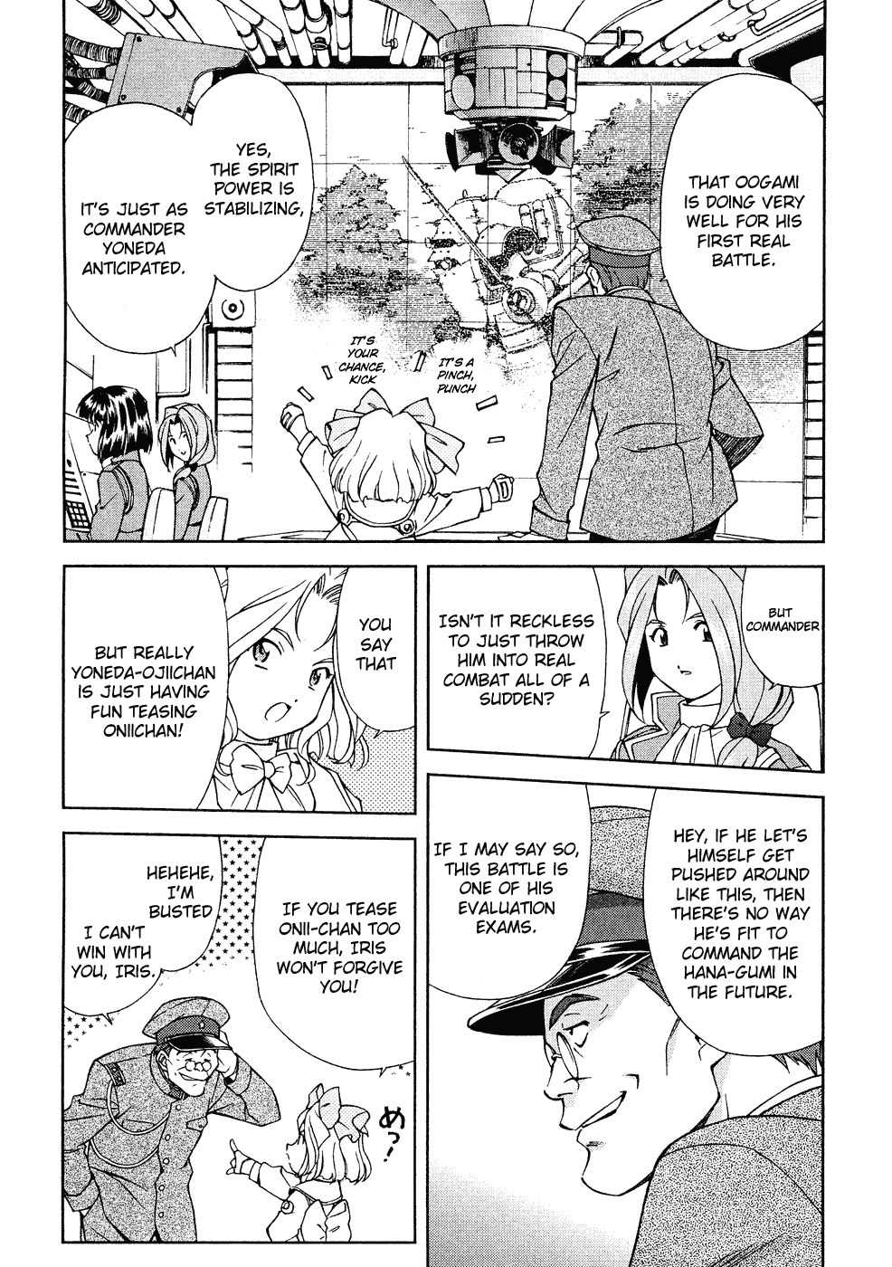 Sakura Taisen Chapter 6 page 35 - Chapter 6: Teikoku Kagekidan Move Out!